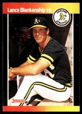 Lance Blankenship 1989 Donruss #621 Athletics MLB READ FREE SHIP AutographDen