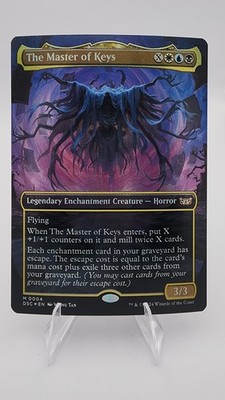 The Master of Keys (Borderless) Commander: Duskmourn: House of Horror Foil