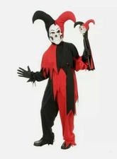 WICKED JESTER COSTUME FOR KIDS SIZE LARGE 10-12