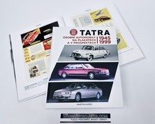 Tatra - Personenkraftwagen auf Plakaten und in Brosch&uuml;ren, 1945-1999