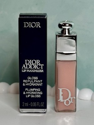 New! Dior Addict Lip Maximizer Plumper~ 001 Pink ~ 2ml ~ Mini Size