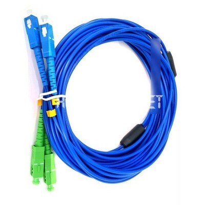 Armored Cable SC/UPC-SC/APC Single-Mode 9/125 Duplex Fiber Optic Patch Cord 50M 