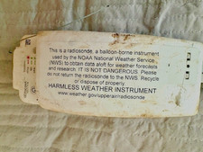 NOAA National Weather Service Weather Data Instrument Radiosonde Vaisala RS41-SG
