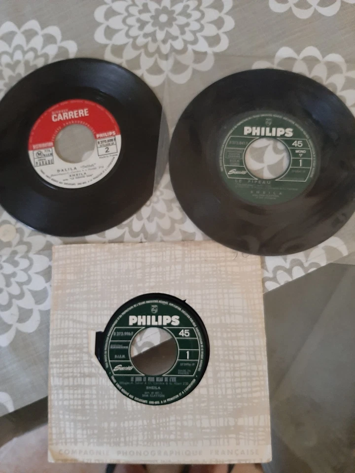 SHEILA LOT DE 3 JUKE BOX - Photo 1/1