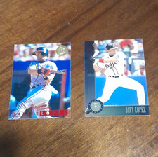 Fleer Ultra 1994 Javy/Javier Lopez Atlanta Braves MLB Card Lot - 2 Cards #350