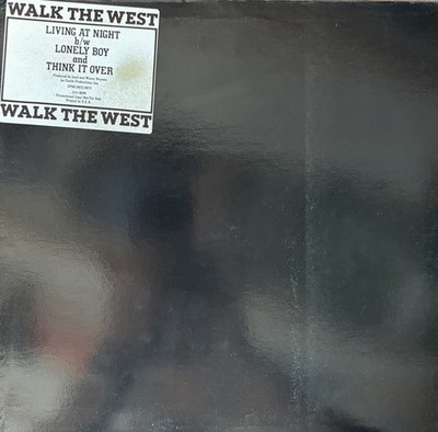 Walk The West- Living At Night  Capitol Records SPRO-9673. 3 Tracks Promo