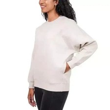 WOMENS TUFF Athletics XXL Sweatshirt Fleece Crewneck Pullover Pockets oversized