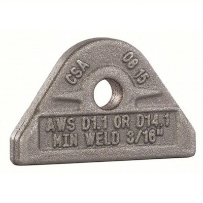 MAG-MATE PE0050 Pad Eye,1,000 lb,Carbon Steel,7/16'' W 53CV48 Lot of 20
