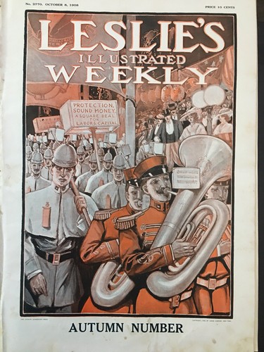 Baseball Chicago v NY NL Championship 1908 Taft Campaign Indiana Wisconsin-NZ