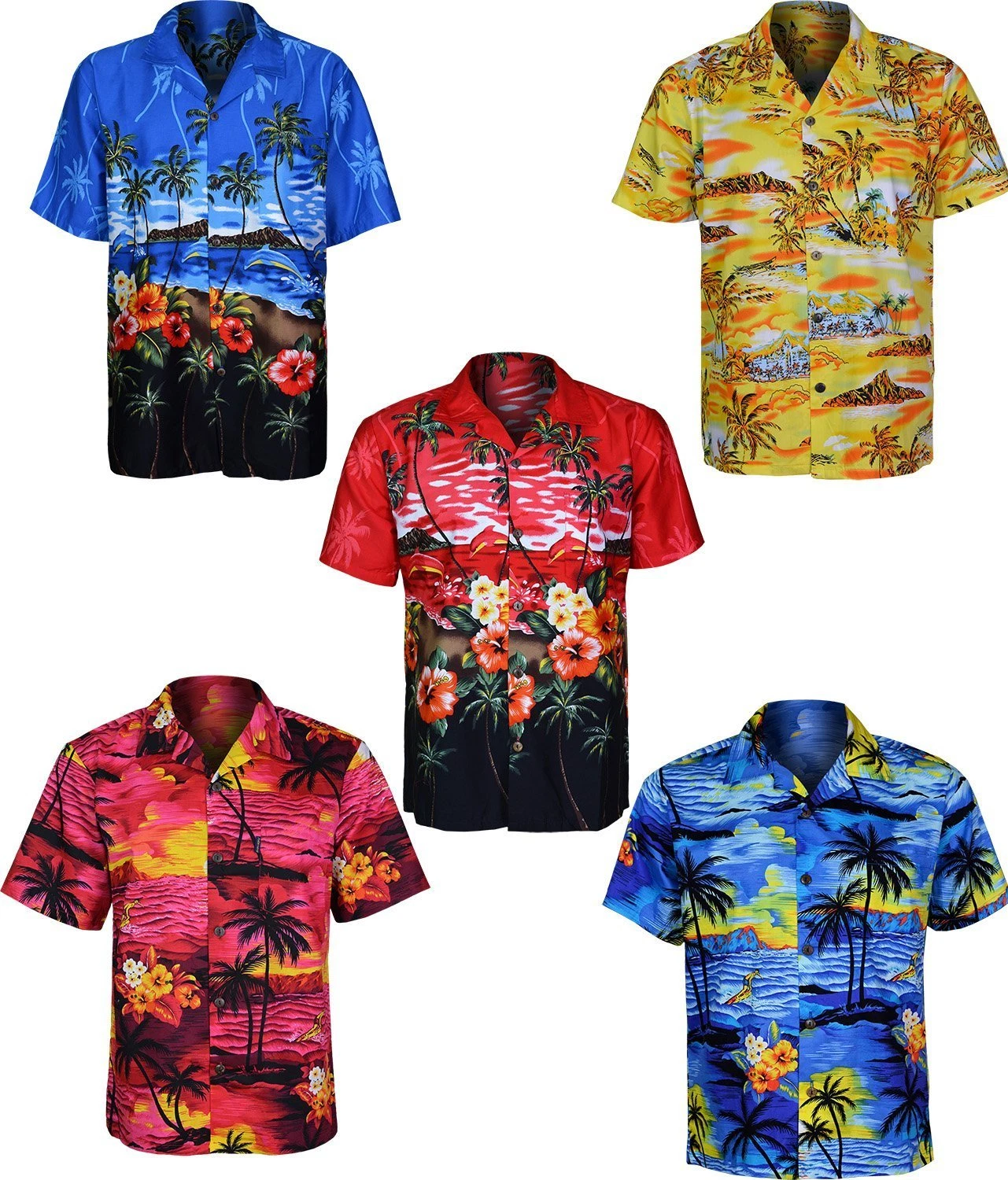 New Mens Big Size Hawaiian Shirt Beach Hut Palm Party Stag Night Size S-6XL
Opens in a new window or