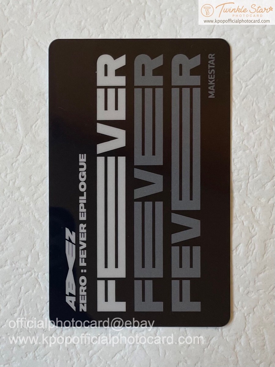 ATEEZ zero:fever epilogue Makestar Lucky Draw Seonghwa San
