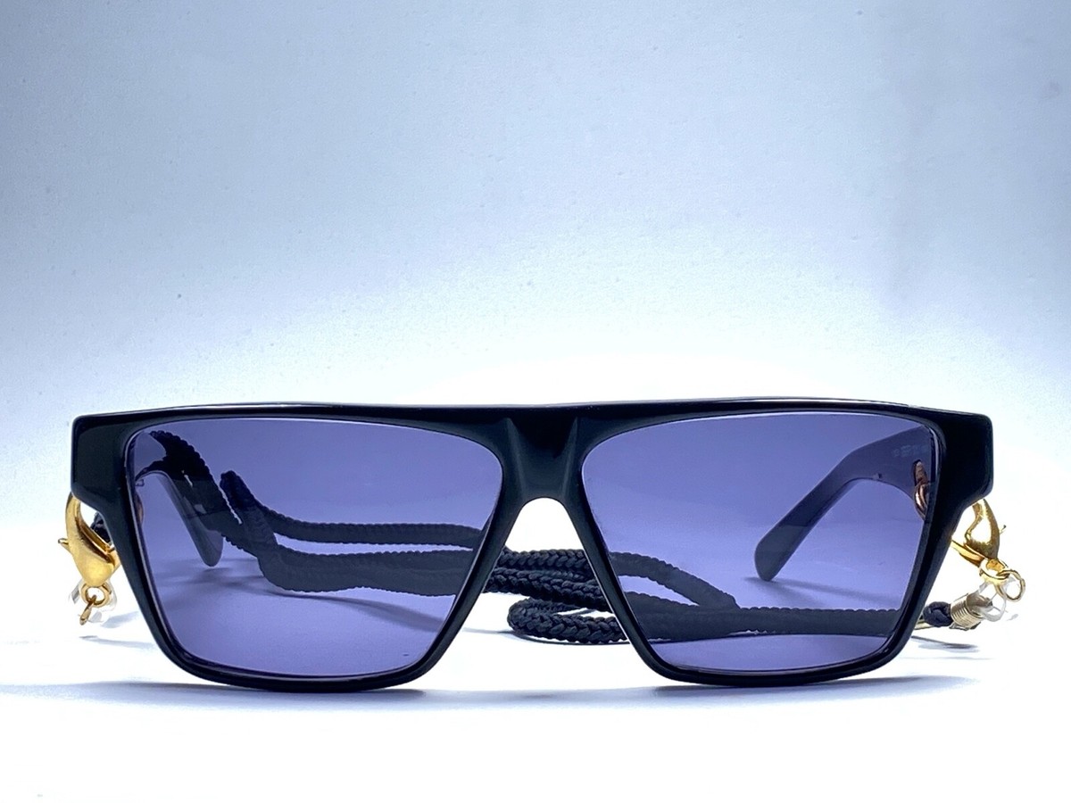 VINTAGE GIANFRANCO FERRE GFF 181 BLACK GOLD DETAILS MADE IN 