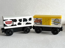 Thomas  Friends Wooden Train Poultry  Dairy Car 2003