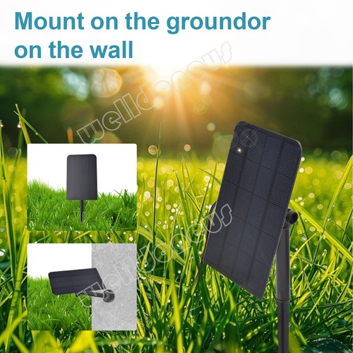 SolarPumpe Brunnen 2,5W Springbrunnen Pumpenset Akku Garten Teichpumpe 200L/H - Bild 14 von 16