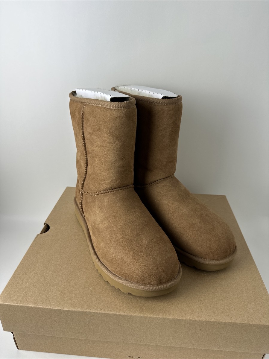 UGG Womens Classic II Short Boots Size 9 -Chestnut- | eBay