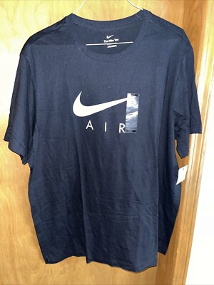 THE NIKE TEE “NIKE AIR” BLACK BV0626-010 XXL/TTG/EEG NWT (B31)
