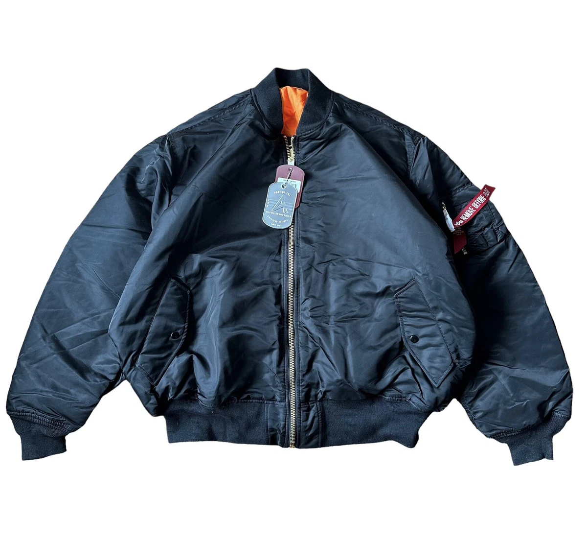 Alpha Industries x Reversible Bomber Jacket MA 1 Flight XL |