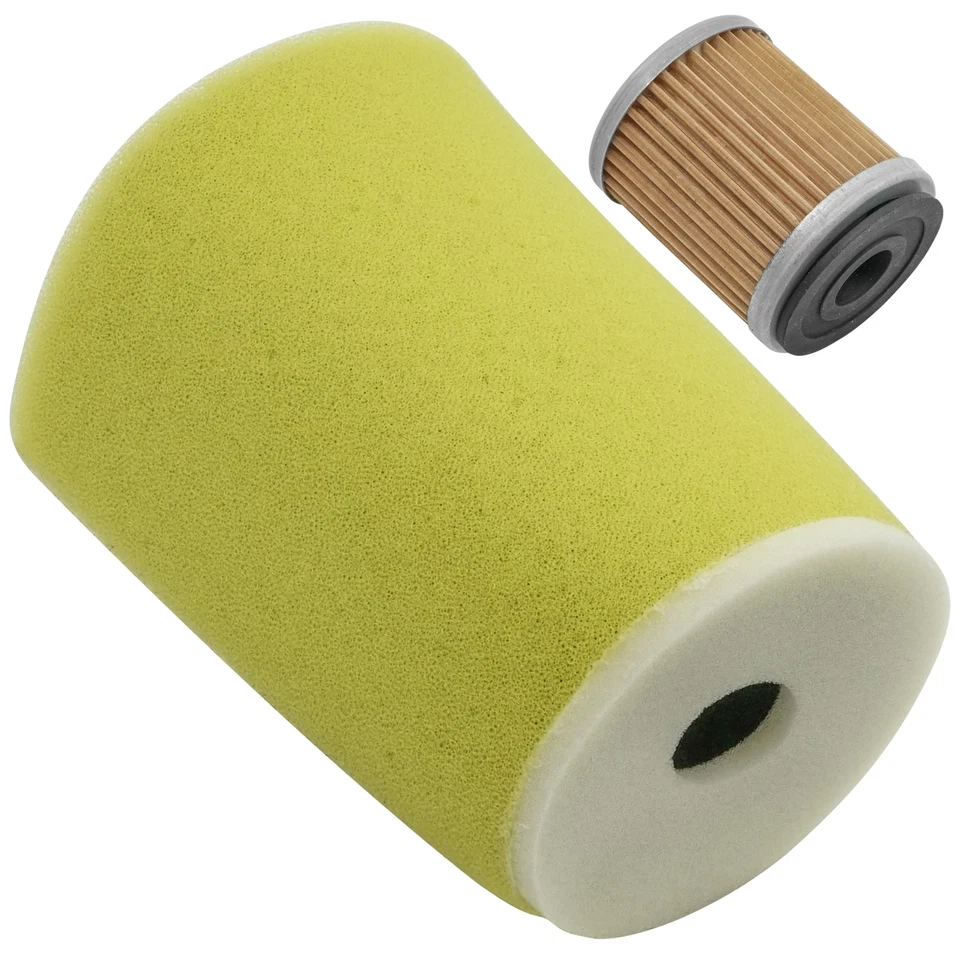 Caltric Air And Oil Filter For Yamaha Big Bear 350 YFM350FW 4x4 2x4 1986-1999 - Image 4 of 4