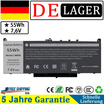 Akku für Dell Latitude E7270, Latitude E7470, 0MC34Y, 242WD, J60J5, MC34Y