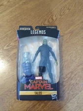 NEW MARVEL LEGENDS SERIES CAPTAIN MARVEL TALOS 6" BAF FIGURE KREE SENTRY LEG PCS