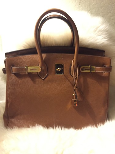 hermes camel bag