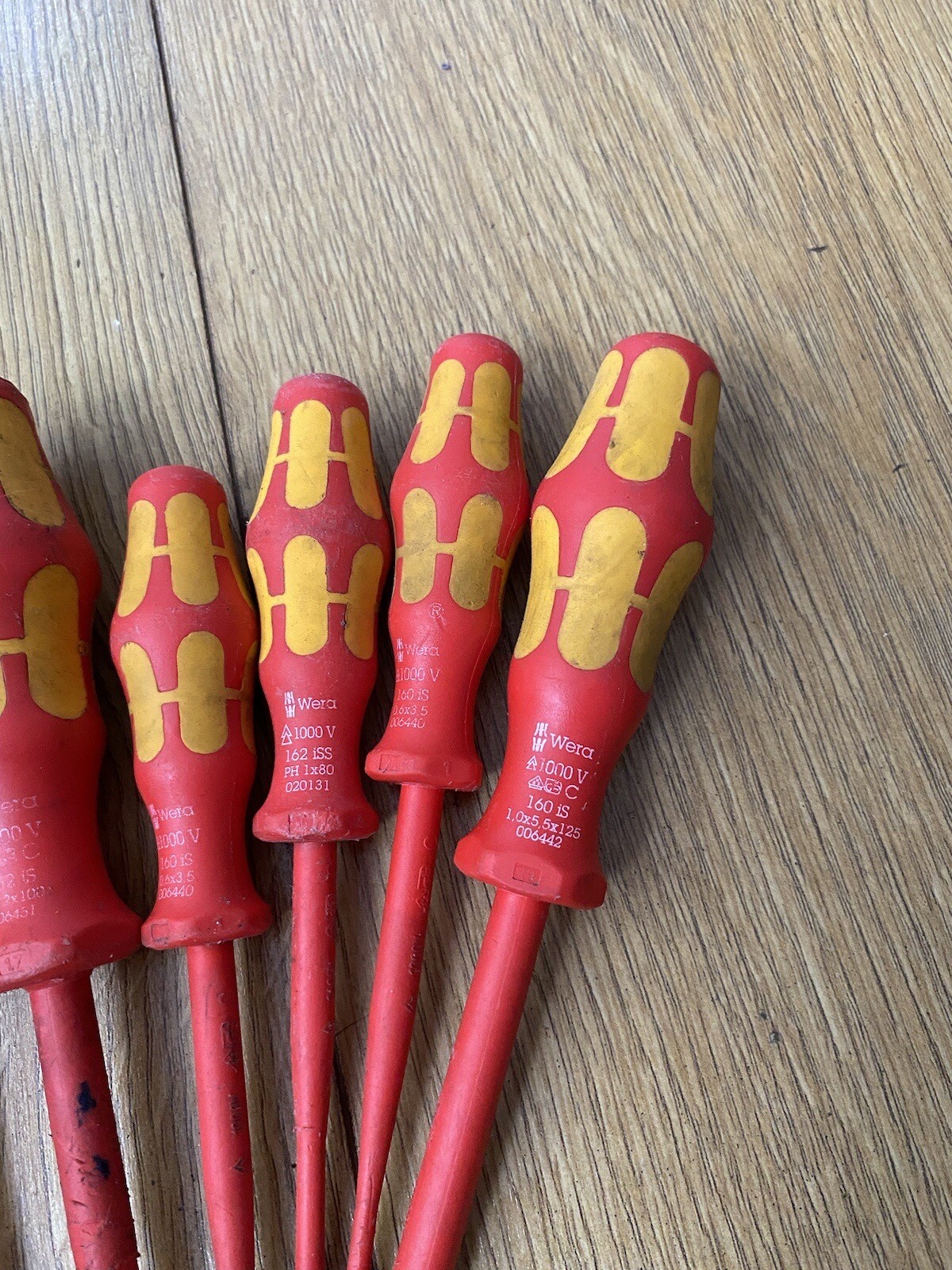 8 x Wera VDE Kraftform Screwdriver eBay