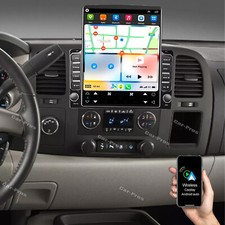 9.7" For 2007-2014 Chevy Silverado 1500 2500 3500 Car Stereo Radio GPS CarPlay