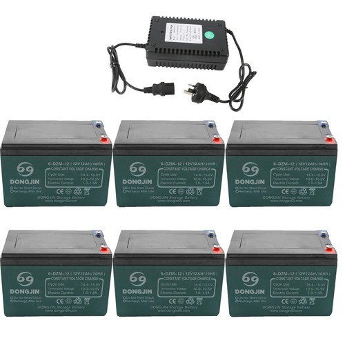 12V 12Ah Battery 6DZM12 for Electric Bicycle ATV Quad Scooter Razor