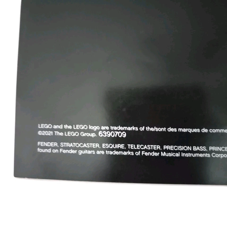 LEGO Fender Stratocaster 21329 Instruction Manual Book Only - Image 3 of 4