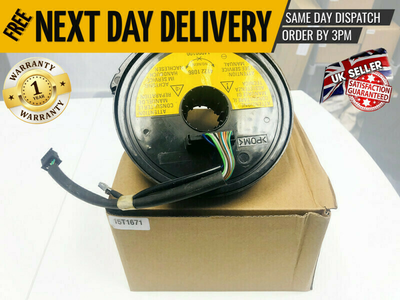 15T1671 Steering Wheel Squib Spring Clock Cable for Iveco Strails 500 02 to 05