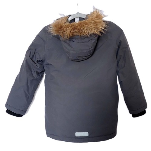 ATLANTIS WEATHERGEAR HEAVYWEIGHT WINTER COAT CHARCOAL GRAY KIDS SIZE 7 - Picture 2 of 13