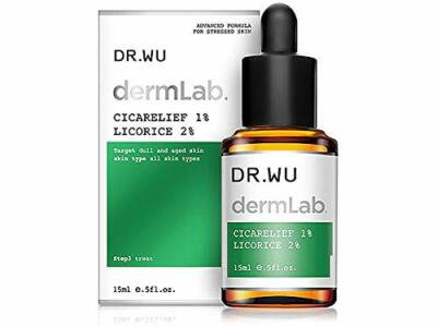 Dr. Wu 0.5fl.oz/15ml dermLab Cicarelief 1% Licorice 2% New From Taiwan