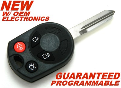 OEM ELECTRONIC 4 BUTTON 40 BIT REMOTE HEAD COMBO KEY FOR FORD 164-R7013 5914457