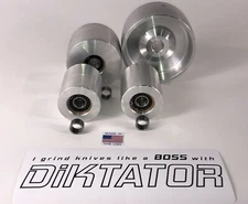  Wheel set for knife making 2" x 72" Belt Grinder (MADE IN USA) Fast Shipping 