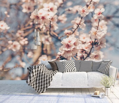3D Flower Branch G14893 Wallpaper Wall Murals Removable Self-adhesive Honey
