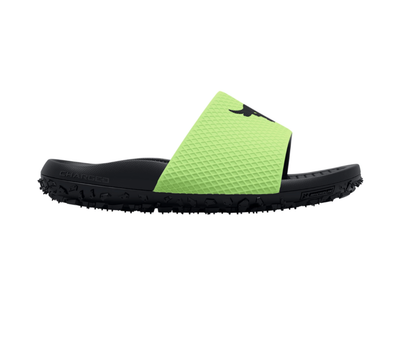 Under Armour Project Rock Slides 2.0 Lime/Black Size 11 NWT  display picture 3