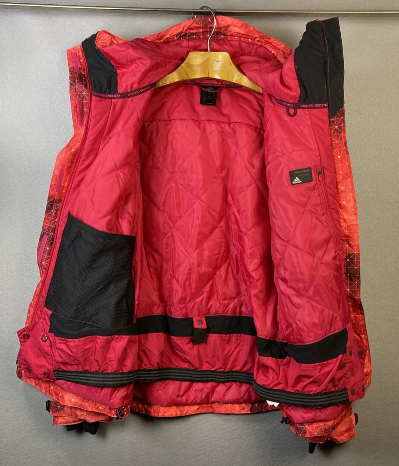 Chaqueta Adidas Puffer Mujer S Climaproof Tecnología Recco Con Capucha Impermeable Cremallera Foto 4 de 4