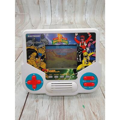 Vintage 1988 Tiger Electronic Mighty Morphin Power Rangers Handheld Game