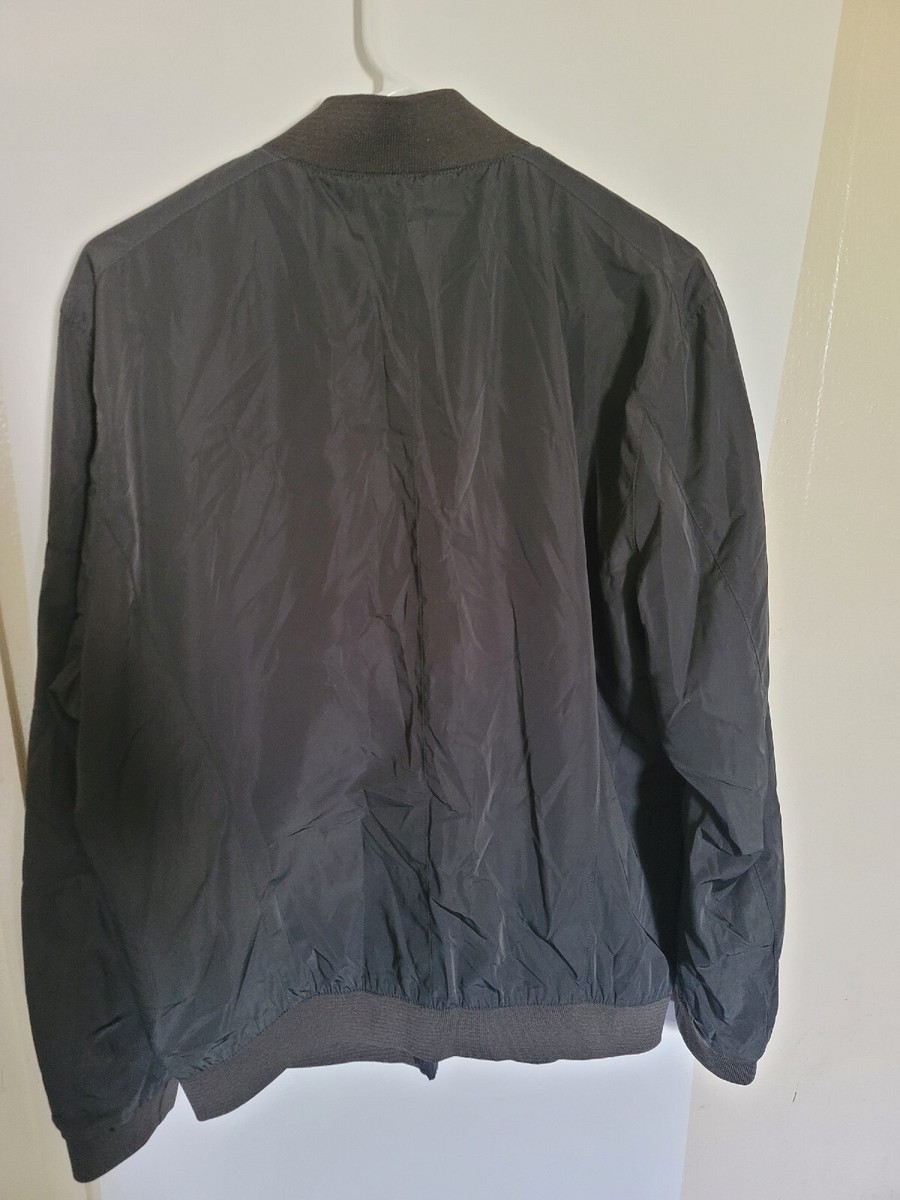 Zara Man Jacket Men's Size 2X Full Zip Bomber Basic