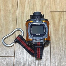 Tested and working RICOH WG-M1 ORANGE Action Camera Orange