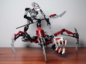 LEGO BIONICLE: Vezon & Fenrakk (8764) - Good Condition w/ Instructions, No Cape