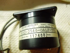 Disc Instruments Inc, Rotaswitch INCREMENTAL SHAFT ENCODER Model 832