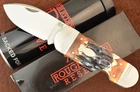 ROUGH RIDER RYDER RESERVE CINAMON STAG BONE EASY OPEN ELEPHANT TOENAIL KNIFE
