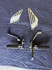 2012-2022 Kawasaki ZX14R OEM Rider Foot Pegs Shifter Brake Set