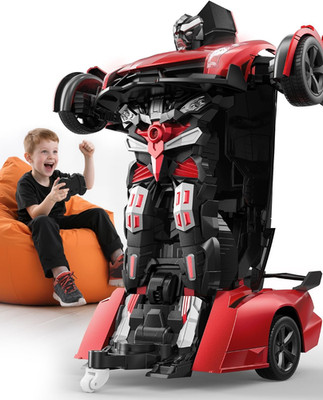 V992 Transform Remote Control Car,Transform Robot RC Cars,1:14 Scale,2-In-1 Robo