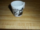 Vintage  HOPALONG CASSIDY WHITE MILK GLASS COFFEE MUG