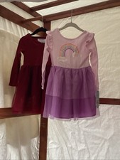 2 Little Girl Dresses Size 3 T