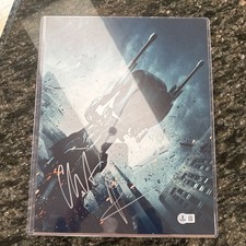 CHRISTIAN BALE SIGNED BATMAN THE DARK KNIGHT ...