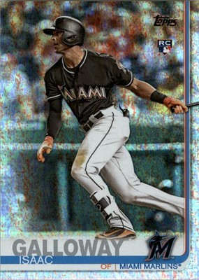 2019 Topps Factory Set Sparkle Foil #683 Isaac Galloway /162 - BB