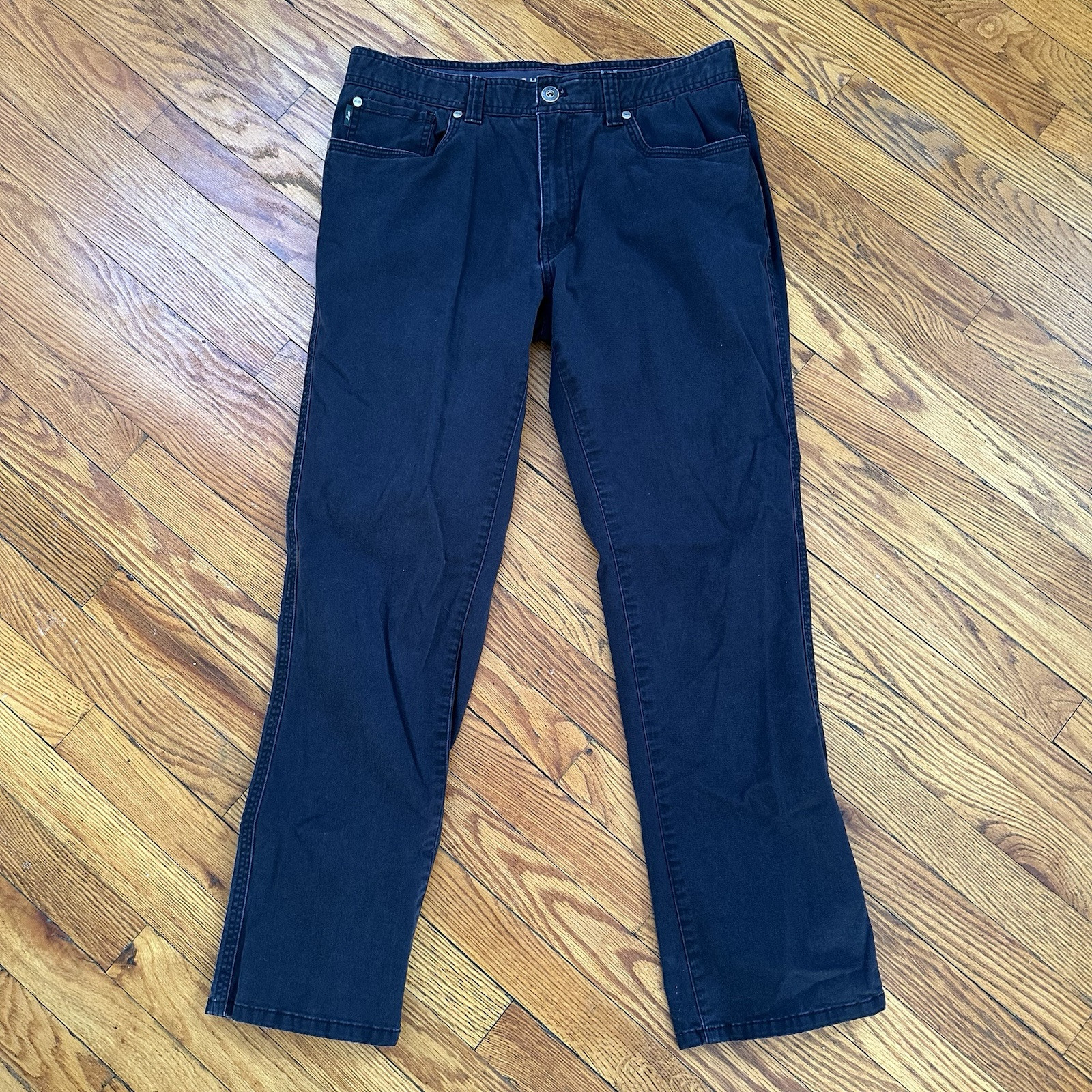 G.H. Bass Men’s Black Canvas Utility Pant Size 32x32